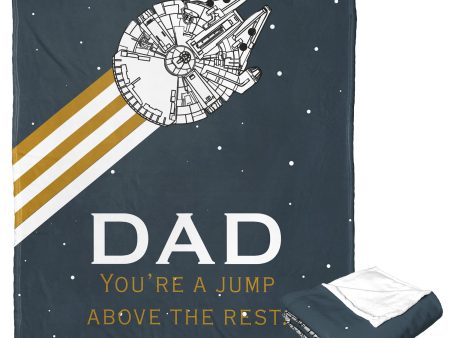 Disney Star Wars Classic A Jump Above the Rest Personalized Silk Touch Throw Blanket 50x60 Inches Supply