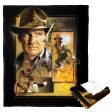 Disney Indiana Jones Adventurous Indy Silk Touch Throw Blanket 50x60 Inches Online now