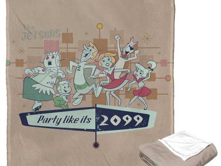 Warner Bros. The Jetsons Party Like It s 2099 Silk Touch Throw Blanket 50x60 Inches on Sale