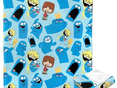 Cartoon Network Foster s Home For Imaginary Friends Best Of Bloo Silk Touch Throw Blanket 50x60 Inches Online