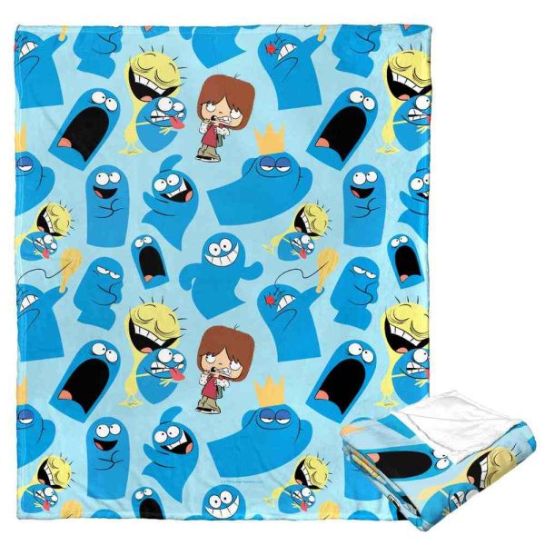 Cartoon Network Foster s Home For Imaginary Friends Best Of Bloo Silk Touch Throw Blanket 50x60 Inches Online