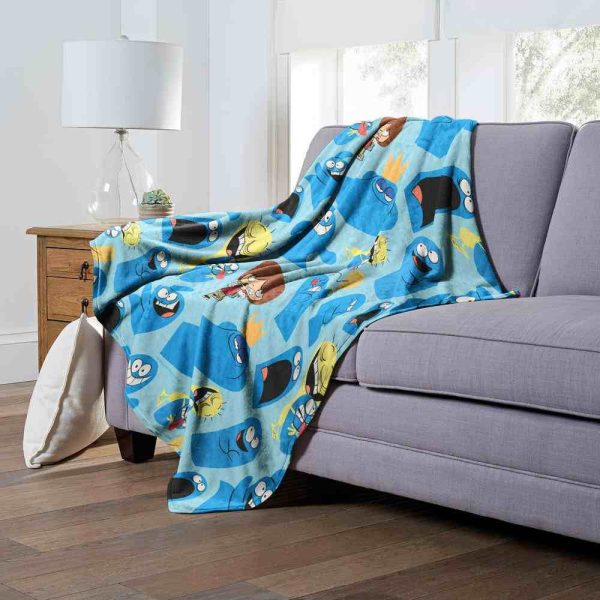 Cartoon Network Foster s Home For Imaginary Friends Best Of Bloo Silk Touch Throw Blanket 50x60 Inches Online