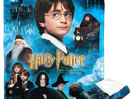 Warner Bros. Harry Potter Philosopher s Stone Silk Touch Throw Blanket 50x60 Inches Hot on Sale