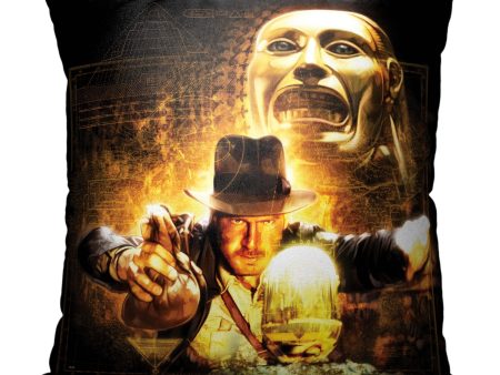 Disney Indiana Jones Dangerous Trade Pillow 18x18 Inches Supply