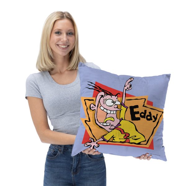 Cartoon Network Ed Edd N Eddy Eddy Throw Pillow 18x18 Inches For Discount