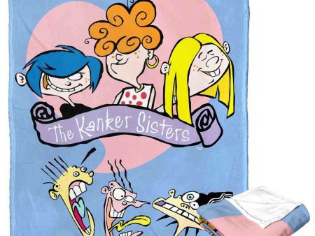 Cartoon Network Ed Edd N Eddy Uh Oh Kranker Sisters Silk Touch Throw Blanket 50x60 Inches Online Hot Sale