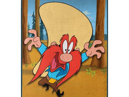 Warner Bros. Looney Tunes Namby Bamby Micro Raschel Throw Blanket 46x60 Inches on Sale