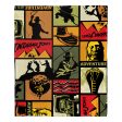 Disney Indiana Jones Adventure Pattern Silk Touch Throw Blanket 50x60 Inches Sale