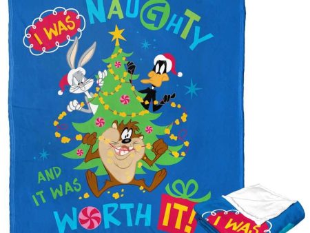 Warner Bros. Looney Tunes Naught And Worth It Silk Touch Throw Blanket 50x60 Inches Online Hot Sale