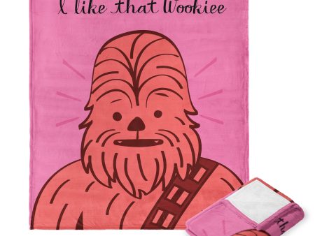 Disney Star Wars Classic That Wookie Silk Touch Throw Blanket 50x60 Inches Online Hot Sale