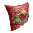 Warner Bros. Justice League Super Holidays Throw Pillow 18x18 Inches Fashion