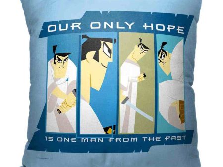 Cartoon Network Samurai Jack Only Hope From The Past Throw Pillow 18x18 Inches Online Sale