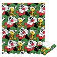 Warner Bros. Looney Tunes Holiday Dreamers Silk Touch Throw Blanket 50x60 Inches on Sale