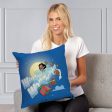 Warner Bros. Justice League Winter Wonderland Throw Pillow 18x18 Inches Online Sale