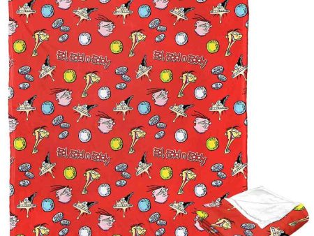 Cartoon Network Ed Edd N Eddy Ed Boys Pattern Silk Touch Throw Blanket 50x60 Inches on Sale