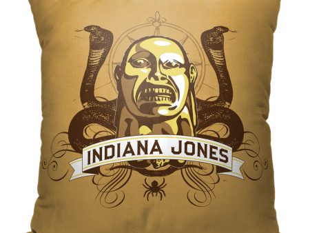 Disney Indiana Jones Totem Pillow 18x18 Inches on Sale