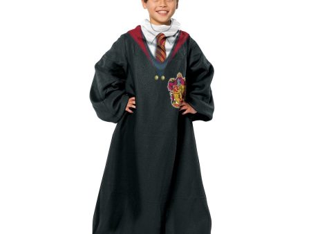 Warner Bros. Harry Potter First Years Youth Comfy Throw Blanket with Sleeves 48x48 Inches For Cheap