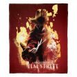 Warner Bros. Nightmare on Elm Street Into The Flames Silk Touch Throw Blanket 50x60 Inches Cheap