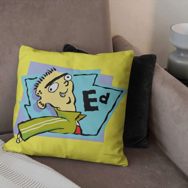 Cartoon Network Ed Edd N Eddy Ed Throw Pillow 18x18 Inches Online now