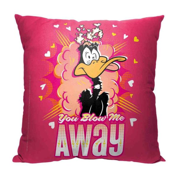 Warner Bros. Looney Tunes Blown Away Throw Pillow 18x18 Inches Online now