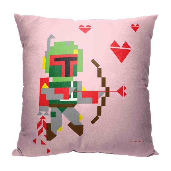 Disney Star Wars Bounty Hunter Of Love Throw Pillow 18x18 Inches Online Sale