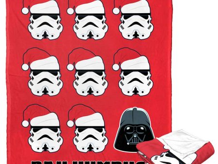 Disney Star Wars Bah Humbug Silk Touch Throw Blanket 50x60 Inches Online Hot Sale