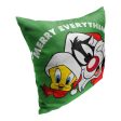 Warner Bros. Looney Tunes Merry Everything Throw Pillow 18x18 Inches Online