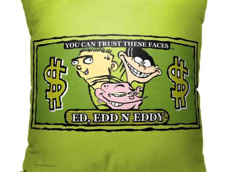 Cartoon Network Ed Edd N Eddy Trustworthy Faces Throw Pillow 18x18 Inches Hot on Sale