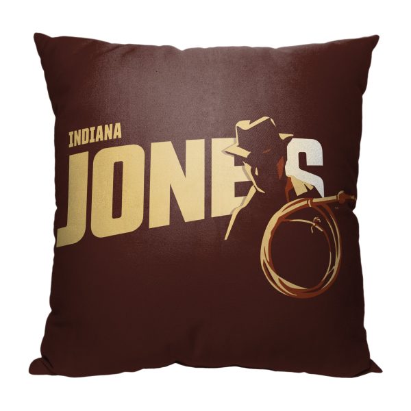 Disney Indiana Jones Dial Of Destiny Pillow 18x18 Inches Online Sale