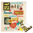 Warner Bros. Justice League Super Mom Silk Touch Throw Blanket 50x60 Inches on Sale