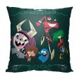 Cartoon Network Foster s Home For Imaginary Friends Dance Party Throw Pillow 18x18 inches Online Sale