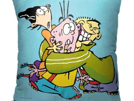 Cartoon Network Ed Edd N Eddy Bro Hug Throw Pillow 18x18 Inches For Cheap