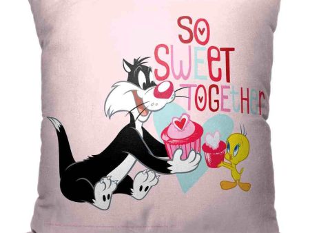 Warner Bros. Looney Tunes So Sweet Together Throw Pillow 18x18 Inches Supply