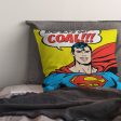 Warner Bros. Justice League Bad Guys get Coal Throw Pillow 18x18 Inches Discount