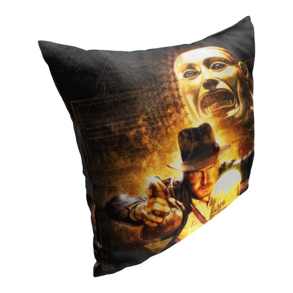 Disney Indiana Jones Dangerous Trade Pillow 18x18 Inches Supply