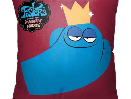 Cartoon Network Foster s Home For Imaginary Friends King Bloo Throw Pillow 18x18 inches Supply