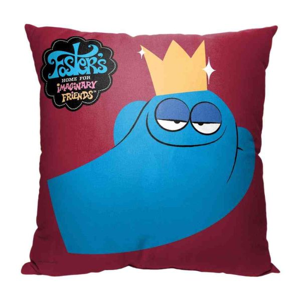 Cartoon Network Foster s Home For Imaginary Friends King Bloo Throw Pillow 18x18 inches Supply