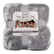 Cozy Night Cloud Throw Blanket Platinum 110 x 132 Inches Hot on Sale