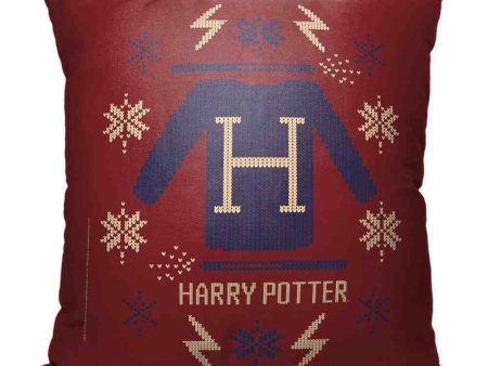 Warner Bros. Harry Potter Harrys Sweater Throw Pillow 18x18 Inches Online Sale