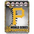 MLB Pittsburgh Pirates Commemorative Series Throw Blanket 48x60 Inches For Cheap