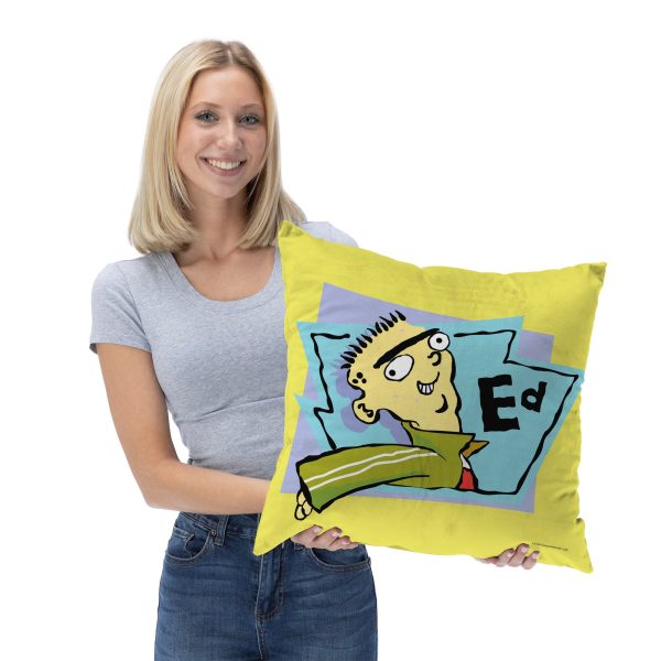 Cartoon Network Ed Edd N Eddy Ed Throw Pillow 18x18 Inches Online now