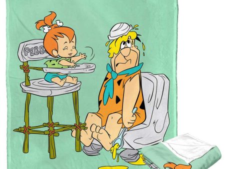 Warner Bros. The Flintstones Fatherly Love Silk Touch Throw Blanket 50x60 Inches Supply