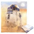 Disney Star Wars Artoo Silk Touch Throw Blanket 50x60 Inches For Discount