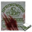 Warner Bros. Nightmare on Elm Street Wont Survive Springwood High Silk Touch Throw Blanket 50x60 Inches Discount