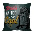 Disney Star Wars Classic Ar Too Cool Throw Pillow 18x18 Inches Fashion