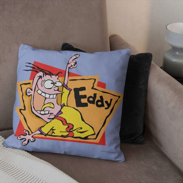 Cartoon Network Ed Edd N Eddy Eddy Throw Pillow 18x18 Inches For Discount