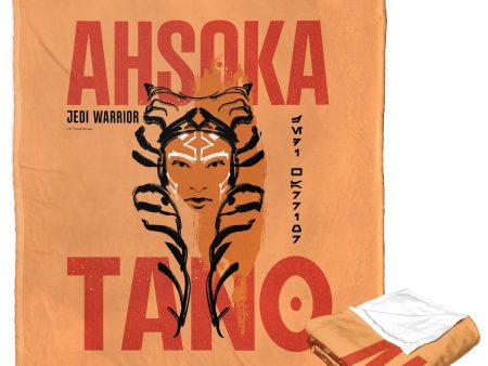 Disney Star Wars Ahsoka Tano Silk Touch Throw Blanket 50x60 Inches Online Sale