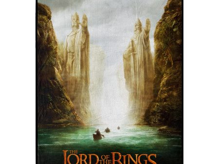 Warner Bros. Lord of The Rings 1 Legend Micro Raschel Throw Blanket 46x60 Inches Online Sale