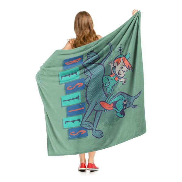 Warner Bros. The Jetsons Besties Silk Touch Throw Blanket 50x60 Inches Hot on Sale