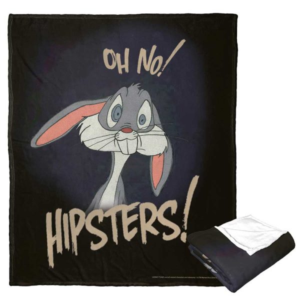 Warner Bros. Looney Tunes Hipsters Silk Touch Throw Blanket 50x60 Inches Sale